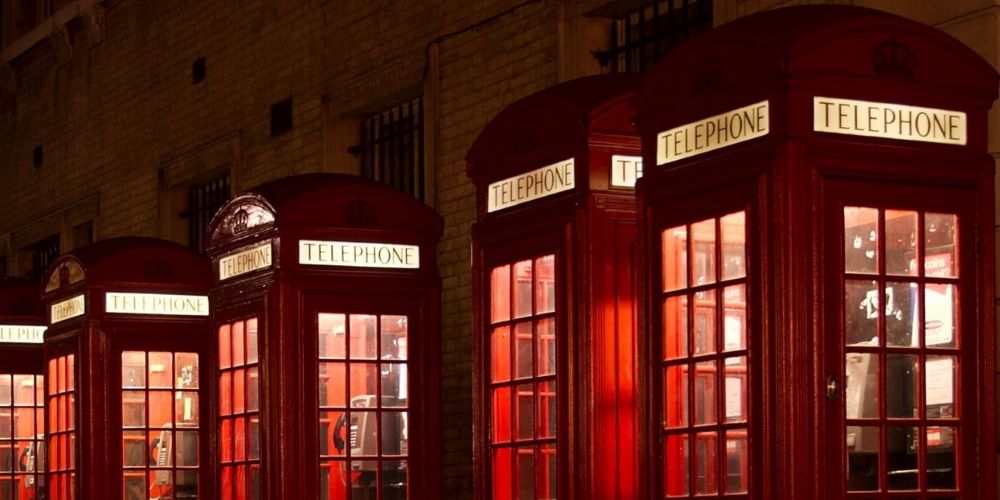 Red phoneboxes